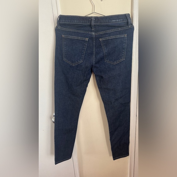 Current/Elliott Deep Indigo Cropped Jeans - Picture 2 of 6